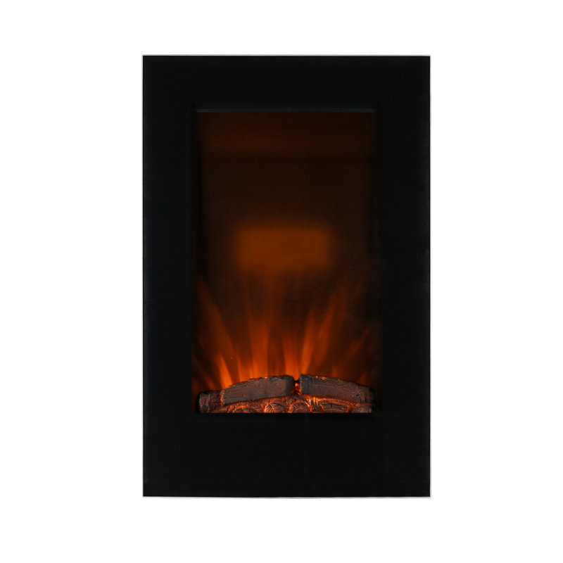 Orren Ellis Troncoso Vertical Wall Mounted Electric Fireplace & Reviews